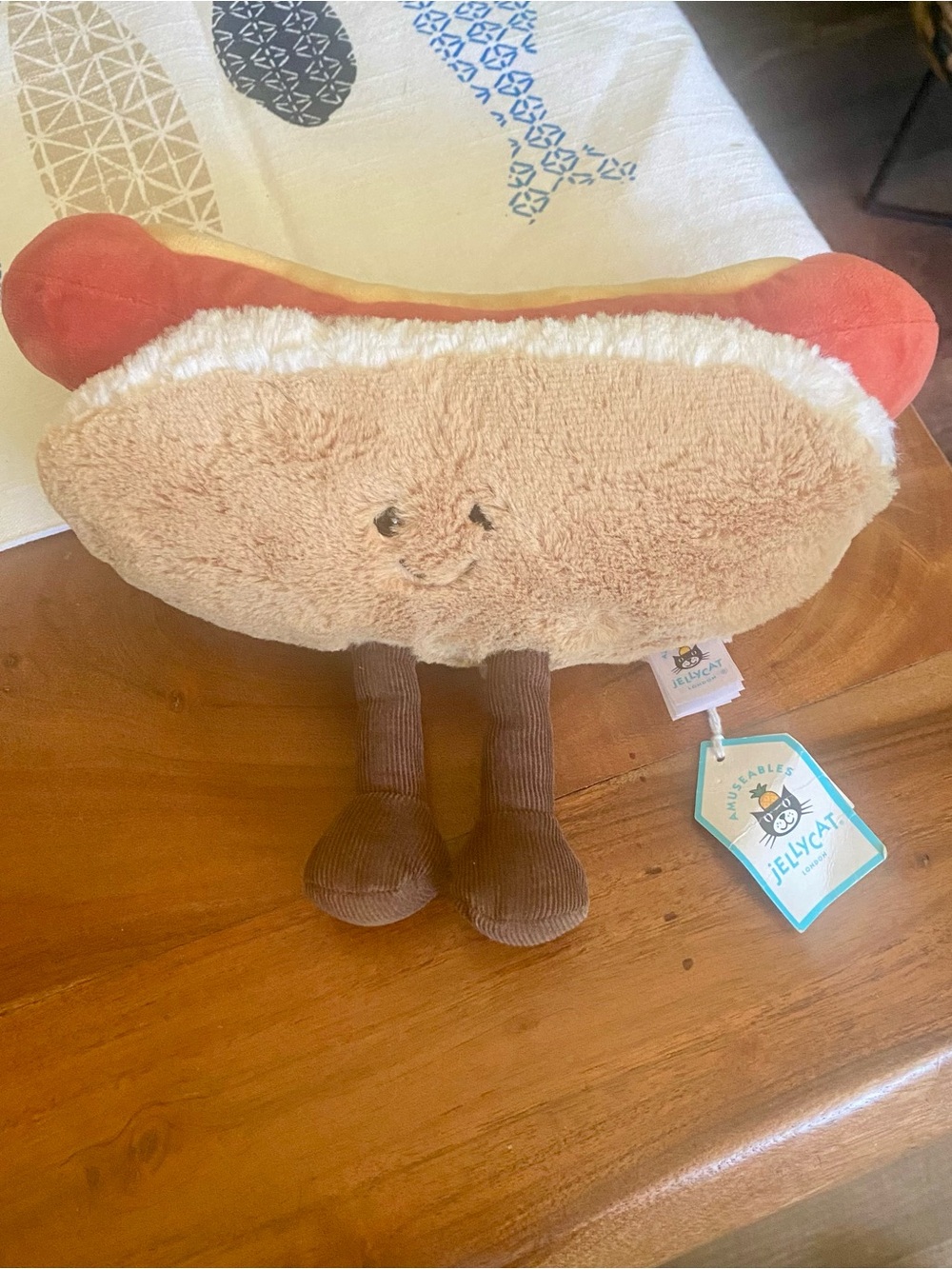 NWT AUTHENTIC Jellycat Amuseables Hot Dog Hotdog Sold Out Everywhere